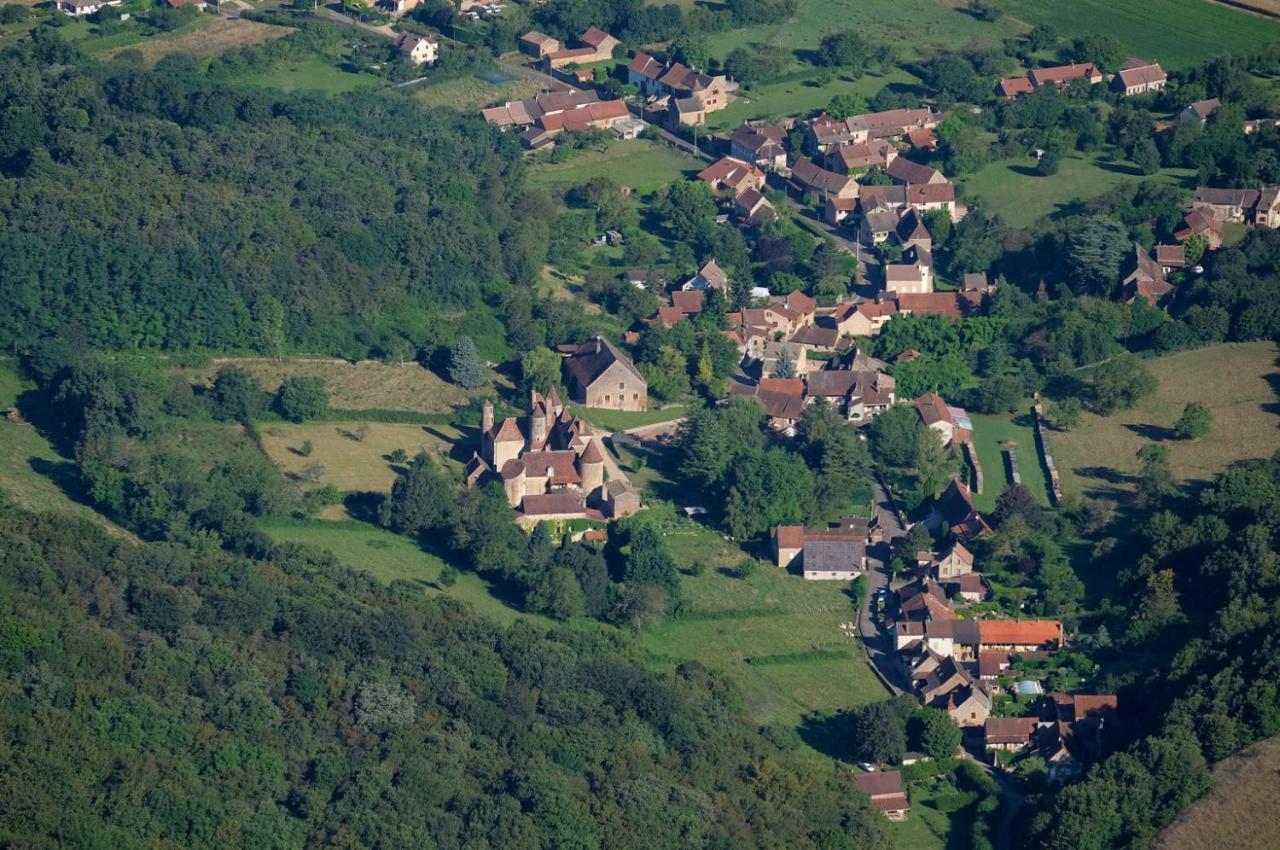 Chateau De Balleure Etrigny Dış mekan fotoğraf